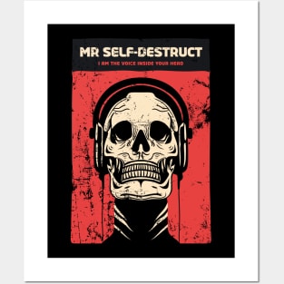 Mr Self Destruct Posters and Art